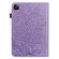 iPad Pro 11 2022 / 2021 / Air 2020 10.9 Lace Flower Embossing Pattern Leather Tablet Case - Purple