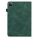 iPad Pro 11 2022 / 2021 / Air 2020 10.9 Lace Flower Embossing Pattern Leather Tablet Case - Green