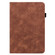 iPad Pro 11 2022 / 2021 / Air 2020 10.9 Lace Flower Embossing Pattern Leather Tablet Case - Brown