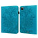 iPad Pro 11 2022 / 2021 / Air 2020 10.9 Lace Flower Embossing Pattern Leather Tablet Case - Blue