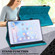 iPad Pro 11 2022 / 2021 / Air 2020 10.9 Lace Flower Embossing Pattern Leather Tablet Case - Blue