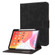 iPad Pro 11 2022 / 2021 / 2020 / 2018 Calf Texture Horizontal Flip Leather Tablet Case - Black