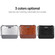 iPad Pro 11 2022 / 2021 / 2020 / 2018 Leather Tablet Case Bag - Brown