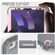 iPad Pro 11 2022 / 2021 / 2020 / 2018 / Air 2020 10.9 / Air 2022 10.9 3-Fold Amor Shockproof Smart Tablet Case - Grey Pink