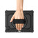 2 in 1 Shockproof Tablet Case with Holder & Hand Strap iPad Pro 11 inch 2022/2021/2020/2018 / Air5 2022/Air4 2020 - Black