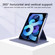 Acrylic Rotating Leather Tablet Case iPad Pro 11 2022 / 2021 / 2020 / 2018 - Purple