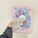 iPad Pro 11 2022 / 2021 / 2020 / 2018 Acrylic Painted 3-fold Holder Leather Tablet Case - Three Little Rabbits