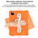 Shield 360 Rotation Handle EVA Shockproof PC Tablet Case iPad Pro 11 2018/2020/2021/Air 4/Air 5 10.9 - Orange Beige