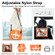 Shield 360 Rotation Handle EVA Shockproof PC Tablet Case iPad Pro 11 2018/2020/2021/Air 4/Air 5 10.9 - Orange Beige