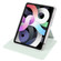 iPad Pro 11 2022 / Air 10.9 2022 Clear Acrylic 360 Rotation Detachable Leather Tablet Case - Light Green