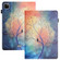 iPad Pro 11 2021 2020 2018 / Air 2020 Sewing Litchi Texture Smart Leather Tablet Case - Oil Painting Tree