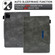 iPad Pro 11 2022/2021/2020 / Air 10.9 2022 / 2020 Suede Cross Texture Magnetic Clasp Leather Tablet Case - Grey