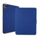 iPad Pro 11 2022 / 2021 Electric Pressed Texture Horizontal Flip Leather Tablet Case with Holder & Pen Slot - Navy Blue
