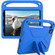 Handle Portable EVA Shockproof Protective Tablet Case with Triangle Holder iPad Pro 11 2022 / 2021/2020/2018 / iPad Air 2020 / Air 2022 10.9 - Blue