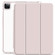 iPad Pro 11 2022 / 2021 / 2020 3-fold Shockproof Smart Leather Tablet Case - Pink
