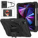 iPad Pro 11 2022 / 2021 / 2020 Rotary Grab Silicone + PC Tablet Case - Black