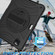 iPad Pro 11 2022 / 2021 / 2020 Rotary Grab Silicone + PC Tablet Case - Black