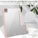 iPad Pro 11 2022 / 2021 / 2020 / 2018 Three-folding Acrylic TPU + PU Leather Horizontal Flip Tablet Case with Holder & Pen Slot & Sleep / Wake-up Function - Rose Gold