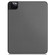 iPad Pro 11 2022 / 2021 Pure Color Horizontal Flip TPU + PU Leather Tablet Case with Three-folding Holder & Sleep / Wake-up Function & Pen Slot - Grey