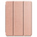 iPad Pro 11 2022 / 2021 Pure Color Horizontal Flip TPU + PU Leather Tablet Case with Three-folding Holder & Sleep / Wake-up Function & Pen Slot - Rose Gold
