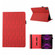 iPad Pro 12.9 2022 / 2021 Lucky Bamboo Pattern Leather Tablet Case - Red