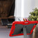iPad Pro 12.9 2022 / 2021 / 2020 / 2018 Silicone + PC Shockproof Tablet Case - Red+Black
