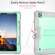 iPad Pro 12.9 2022 / 2021 / 2020 / 2018 Silicone + PC Shockproof Tablet Case - Mint Green+Grey