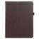 iPad Pro 12.9 2022 / 2021 / 2020 / 2018 Litchi Texture Solid Color Leather Tablet Case - Brown