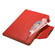 iPad Pro 12.9 2022 / 2021 / 2020 / 2018 Solid Color Horizontal Flip Leather Tablet Case with Holder & Card Slot & Photo Frame & Wallet - Red