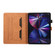 iPad Pro 12.9 2022 / 2021 / 2020 Staff Music Embossed Smart Leather Tablet Case - Brown