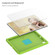 iPad Pro 12.9 inch 2022/2021/2020/2018 EVA + PC Shockproof Tablet Case without Waterproof Frame - Grass Green