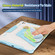 360 Degree Rotating Armored Smart Tablet Leather Case iPad Pro 12.9 inch 2022/2021/2020/2018 - Green