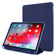 iPad Pro 12.9 2022 / 2021 Multi-folding Horizontal Flip PU Leather + Shockproof Airbag TPU Tablet Case with Holder & Pen Slot & Wake-up / Sleep Function - Dark Blue