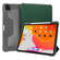 iPad Pro 12.9 inch 2022 / 2021 / 2020 Mutural Horizontal Flip PC + TPU + PU Leather Tablet Case with Holder & Pen Slot - Dark Green
