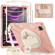 iPad Pro 12.9 2022 / 2021/ 2020 / 2018  Silicone + PC Protective Tablet Case with Holder & Shoulder Strap - Rose Gold