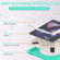 iPad Pro 12.9 2022 / 2021/ 2020 / 2018  Silicone + PC Protective Tablet Case with Holder & Shoulder Strap - Mint Green