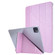 iPad Pro 12.9 2022 / 2021 Silk Texture Horizontal Deformation Flip Leather Tablet Case with Holder - Pink