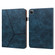 iPad Pro 12.9 2022 / 2021 / 2020 / 2018 Solid Color Embossed Striped Leather Case - Blue