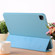 iPad Pro 12.9 inch  - 2020/2021 3-fold Horizontal Flip Smart Leather Tablet Case with Sleep / Wake-up Function & Holder - Blue