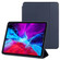 iPad Pro 12.9 inch  - 2020/2021 3-fold Horizontal Flip Smart Leather Tablet Case with Sleep / Wake-up Function & Holder - Dark Blue