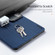 iPad Pro 12.9 2022 / 2021 / 2020 DUX DUCIS Domo Series Horizontal Flip Magnetic TPU + PU Leather Tablet Case with Three-folding Holder & Pen Slot & Sleep / Wake-up Function - Blue