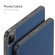 iPad Pro 12.9 2022 / 2021 / 2020 DUX DUCIS Domo Series Horizontal Flip Magnetic TPU + PU Leather Tablet Case with Three-folding Holder & Pen Slot & Sleep / Wake-up Function - Blue