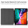 iPad Pro 12.9 2022 / 2021 Colored Drawing Horizontal Flip TPU + PU Leather Tablet Case with Three-folding Holder & Sleep / Wake-up Function & Pen Slot - Graffiti