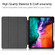 iPad Pro 12.9 2022 / 2021 Colored Drawing Horizontal Flip TPU + PU Leather Tablet Case with Three-folding Holder & Sleep / Wake-up Function & Pen Slot - Milky Way