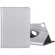 iPad Pro 12.9 2022 / 2021 / 2020 Litchi Texture Horizontal Flip 360 Degrees Rotation Leather Tablet Case with Holder - Silver