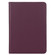 iPad Pro 12.9 2022 / 2021 / 2020 Litchi Texture Horizontal Flip 360 Degrees Rotation Leather Tablet Case with Holder - Purple