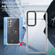 Samsung Galaxy A54 5G Transparent Acrylic + TPU Shockproof Phone Case - Transparent Black