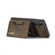 Samsung Galaxy A54 5G DG.MING M2 Series 3-Fold Multi Card Bag + Magnetic Phone Case - Coffee