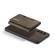 Samsung Galaxy A54 5G DG.MING M2 Series 3-Fold Multi Card Bag + Magnetic Phone Case - Coffee