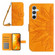 Samsung Galaxy A54 5G Skin Feel Sun Flower Pattern Flip Leather Phone Case with Lanyard - Yellow Samsung Galaxy A54 5G Skin Feel Sun Flower Pattern Flip Leather Phone Case with Lanyard - Yellow